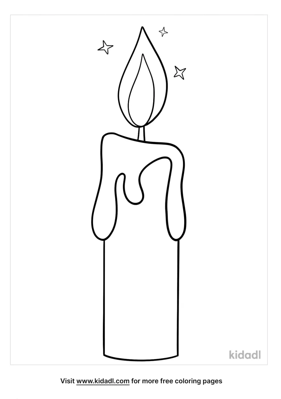Lit Coloring Page