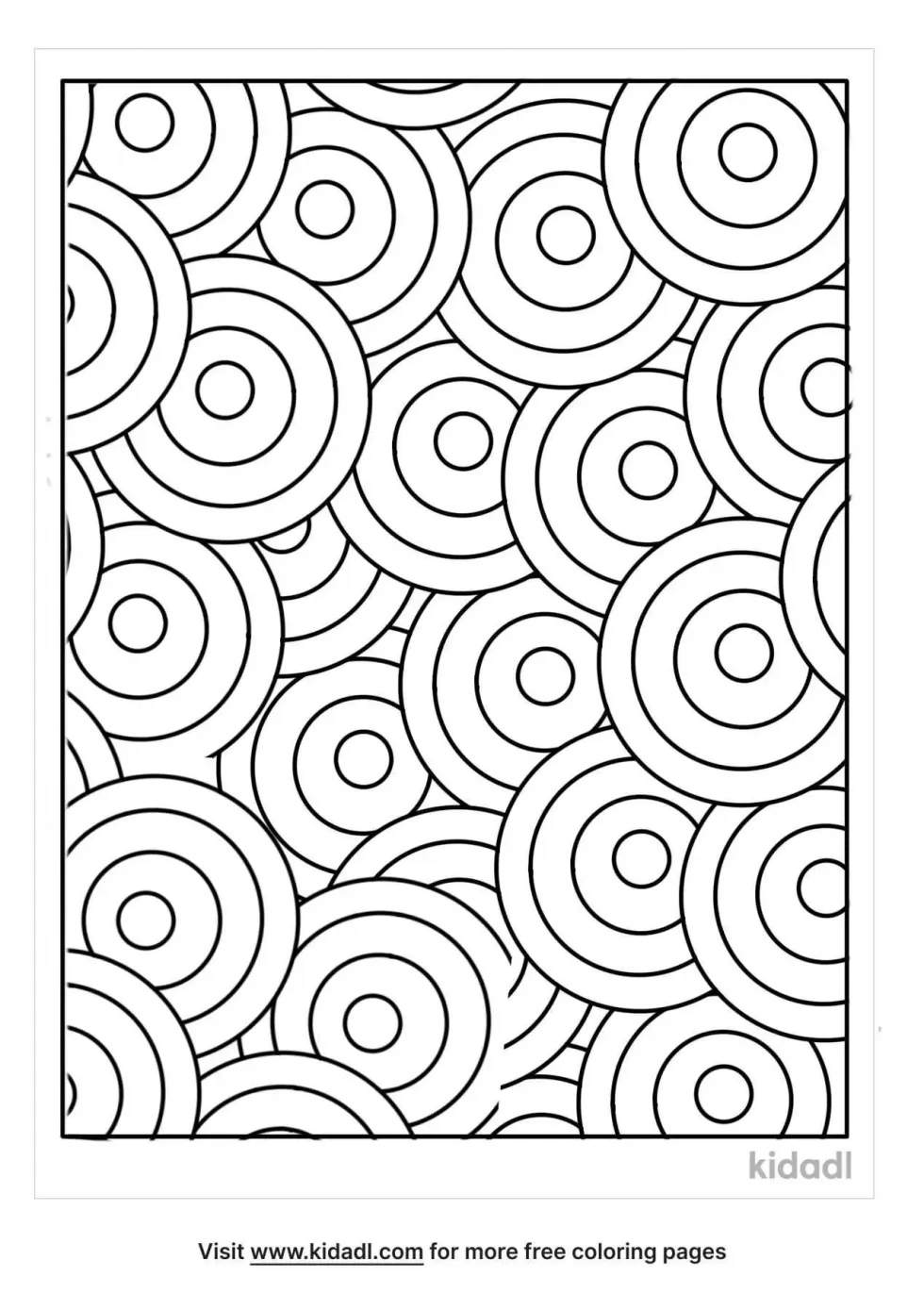 Texture Coloring Page