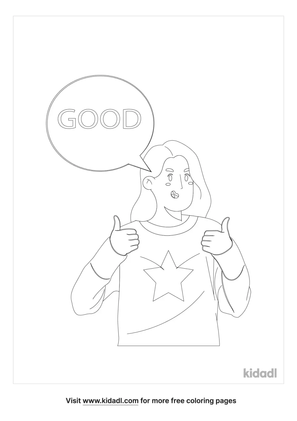 Good Coloring Page