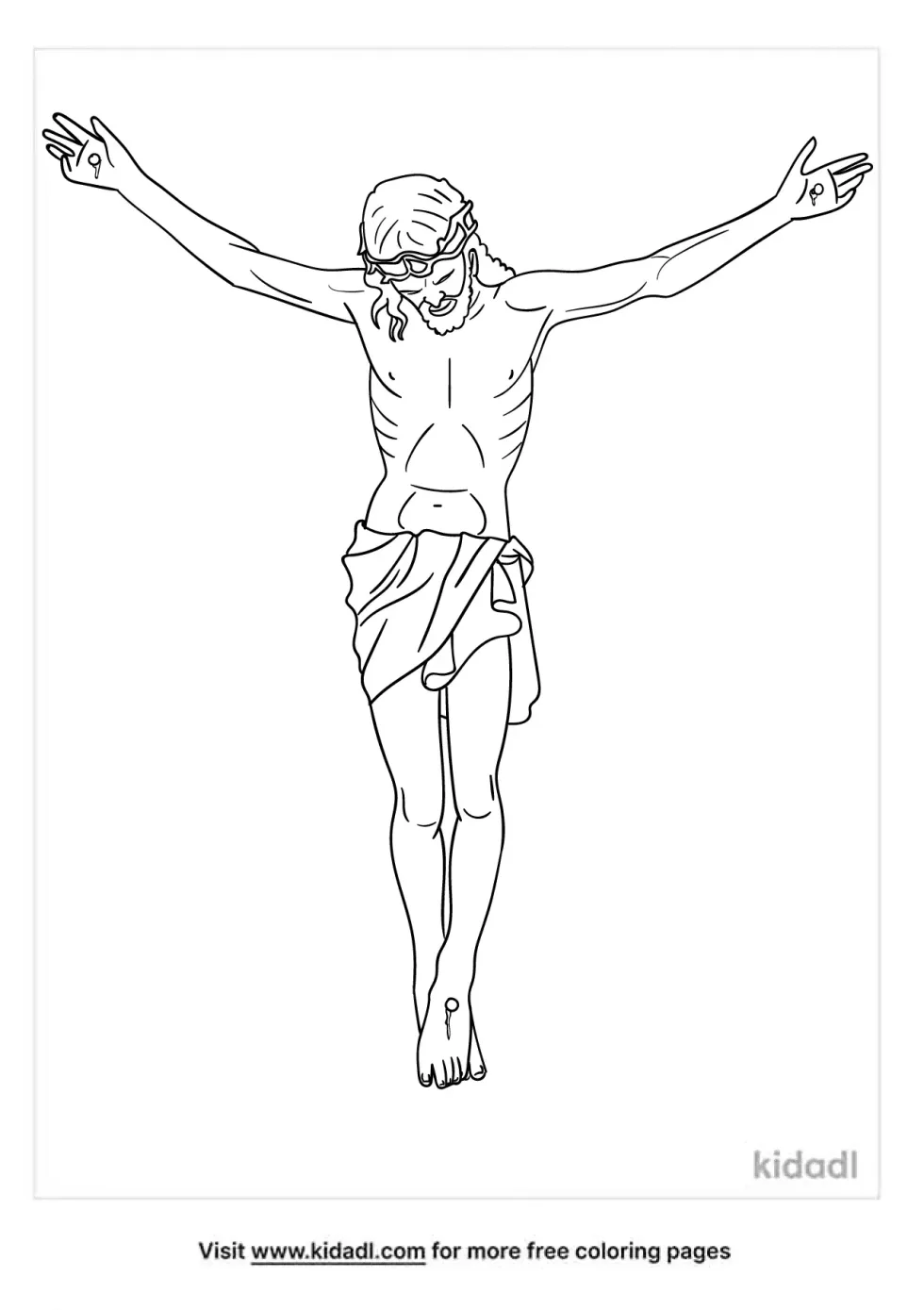 Body Of Christ Coloring Page