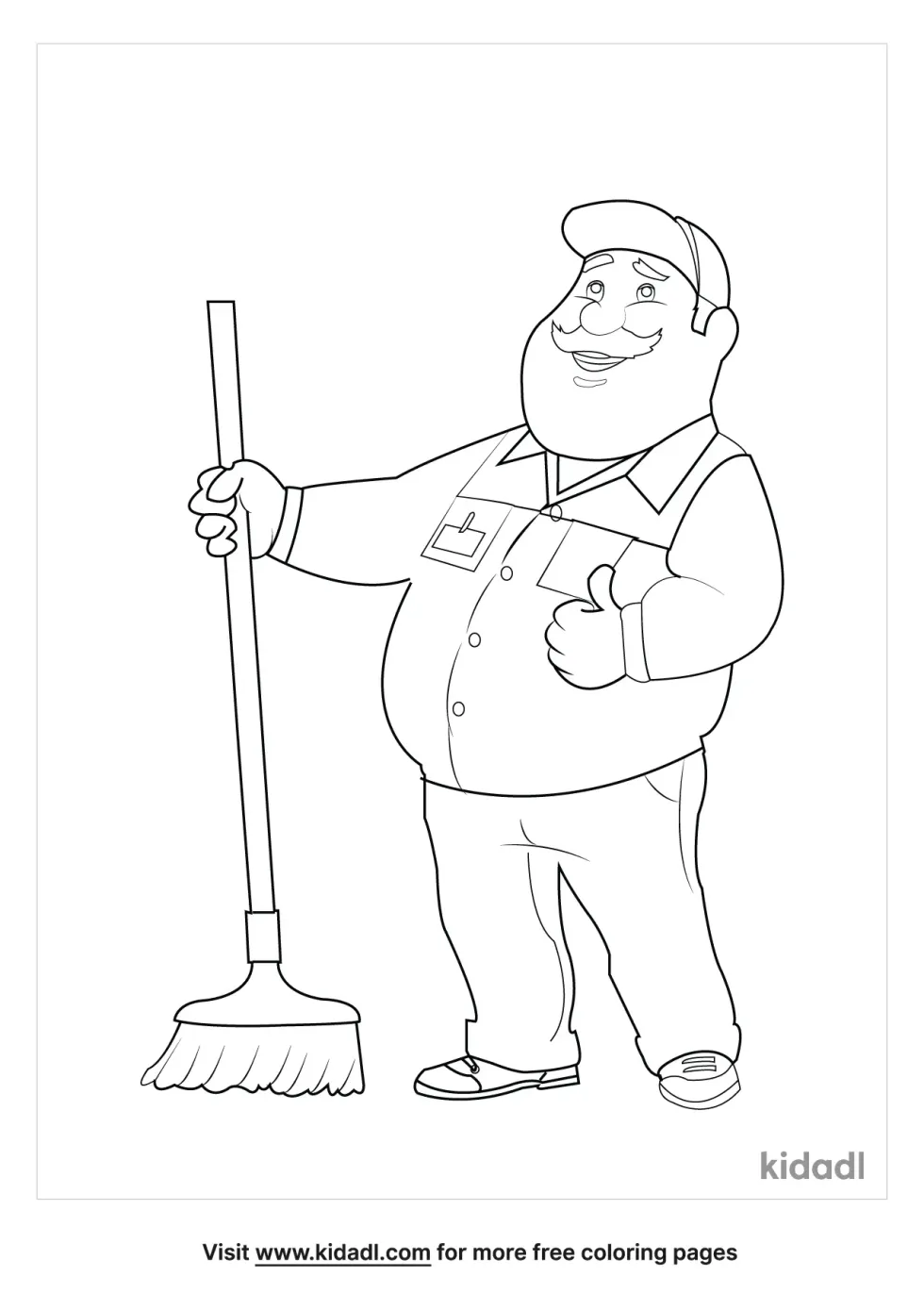 Service Coloring Page