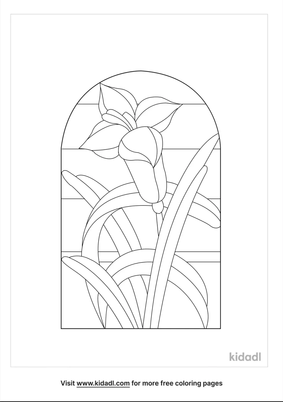 Art Nouveau Coloring Page