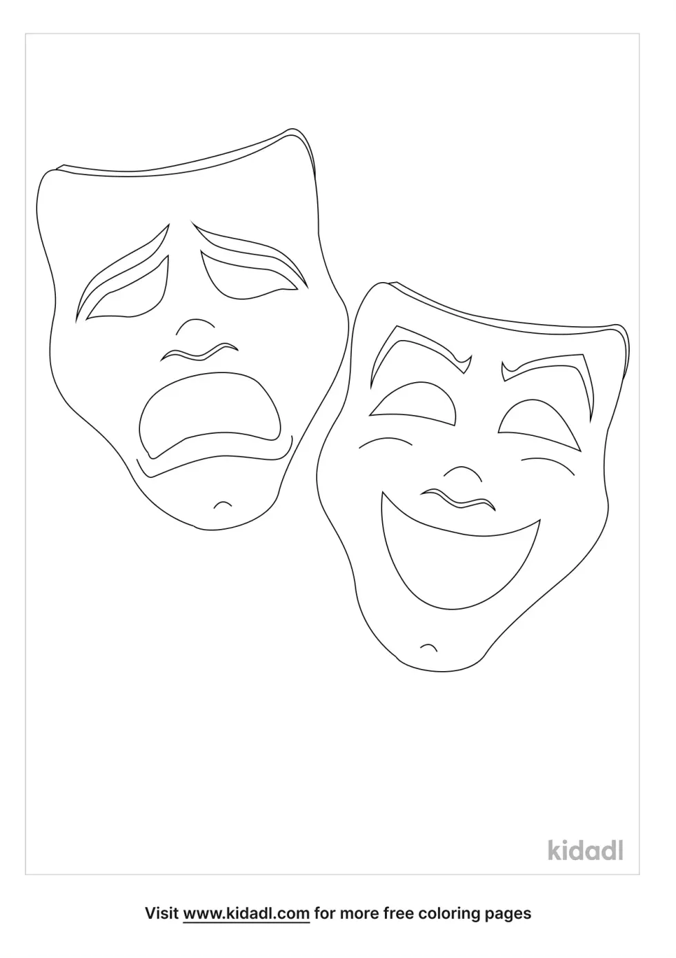 Theatre Masks Comedy Tragedy