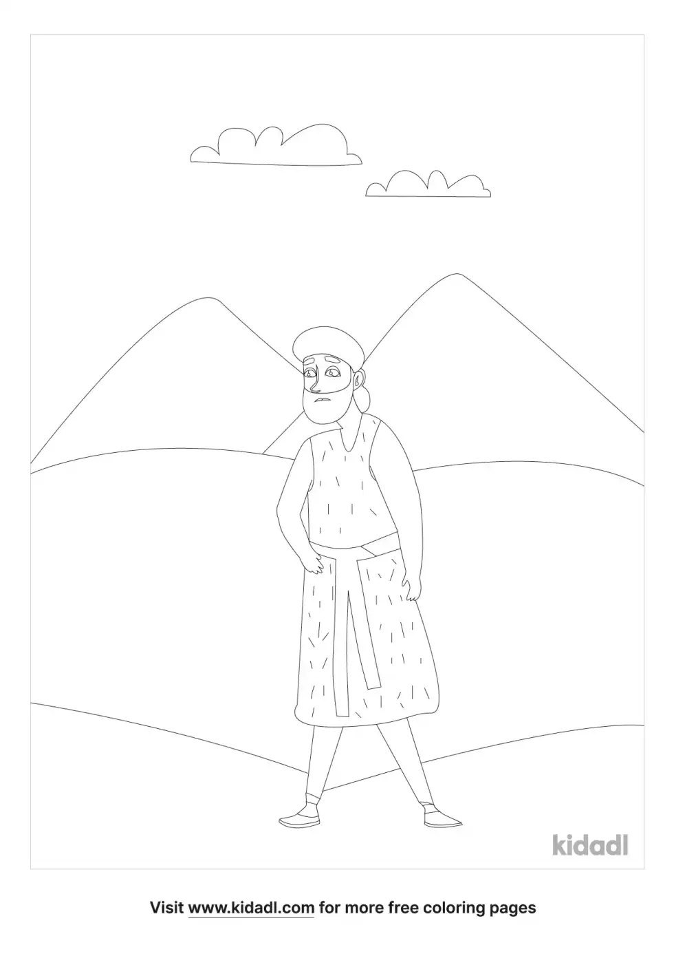 Thomas Believed Coloring Page