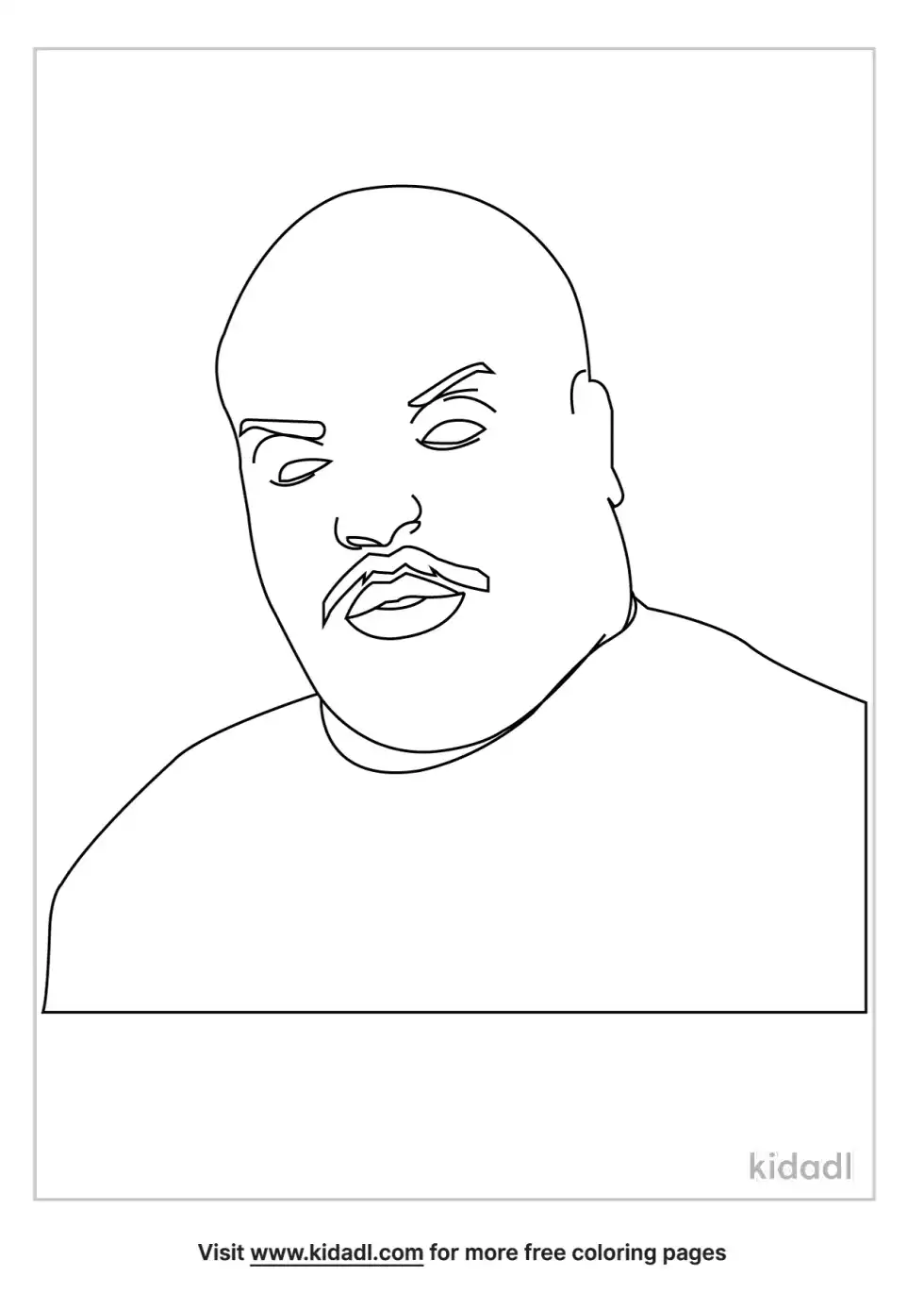Cee Lo Green Coloring Page
