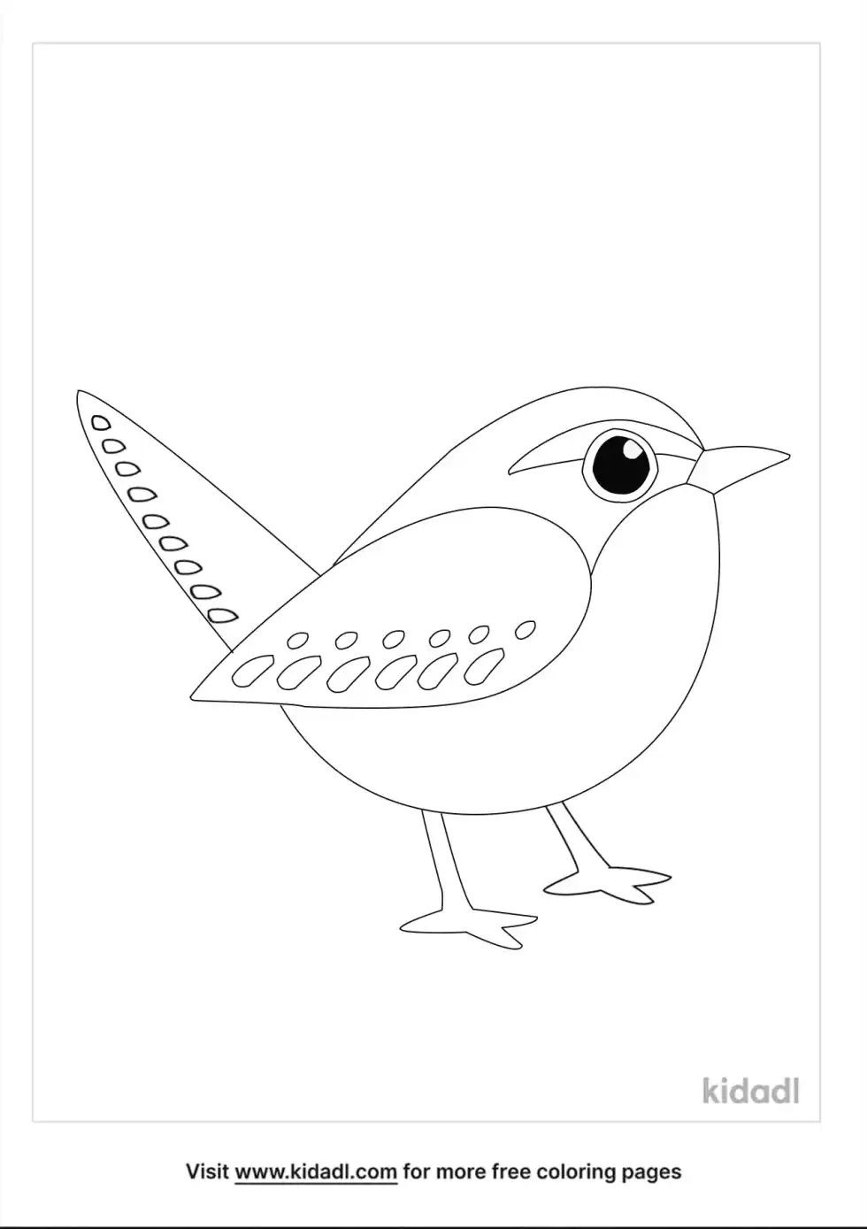 Arizona State Bird Coloring Page