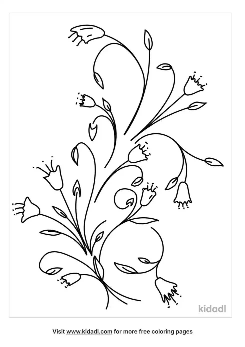 Swirl Doodles Coloring Page