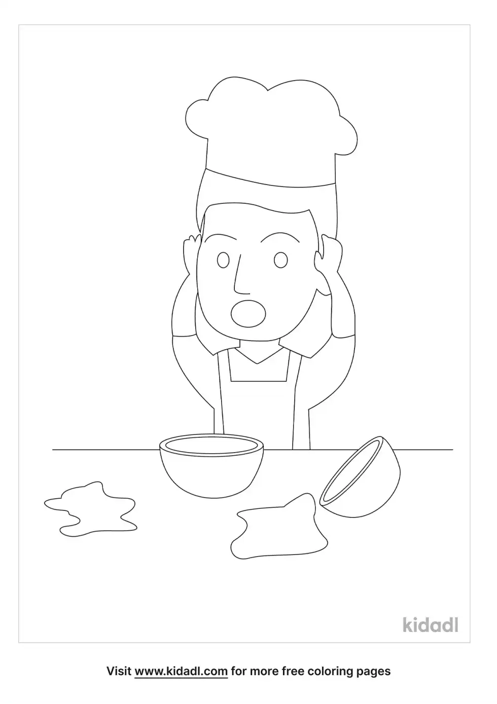 Make A Mess Coloring Page