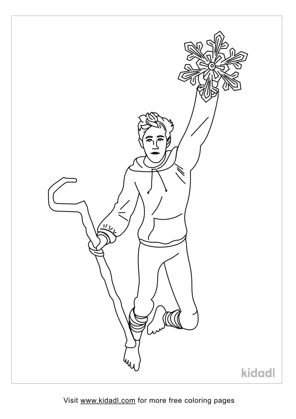 Jack Frost Coloring Page