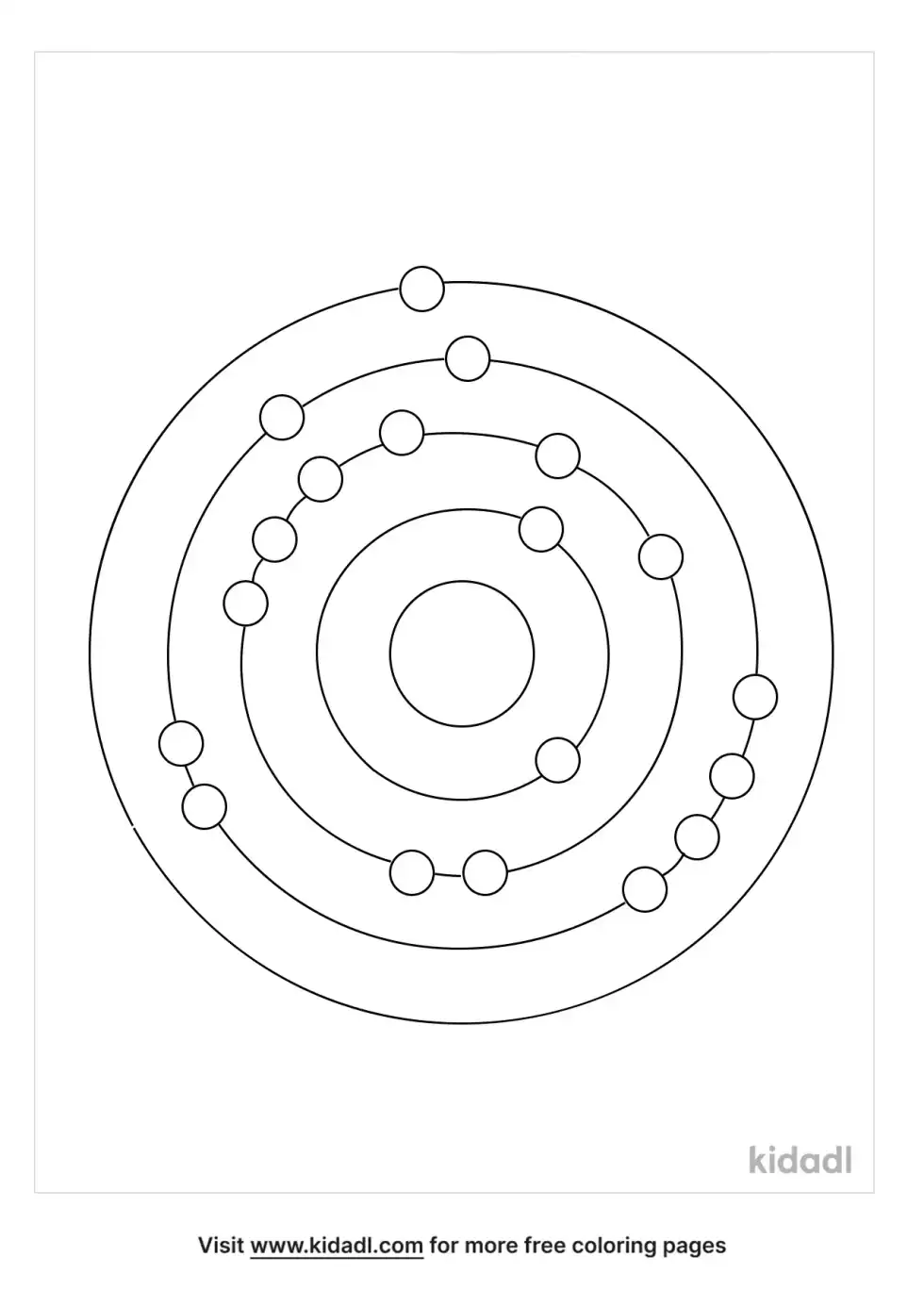 Potassium Coloring Page