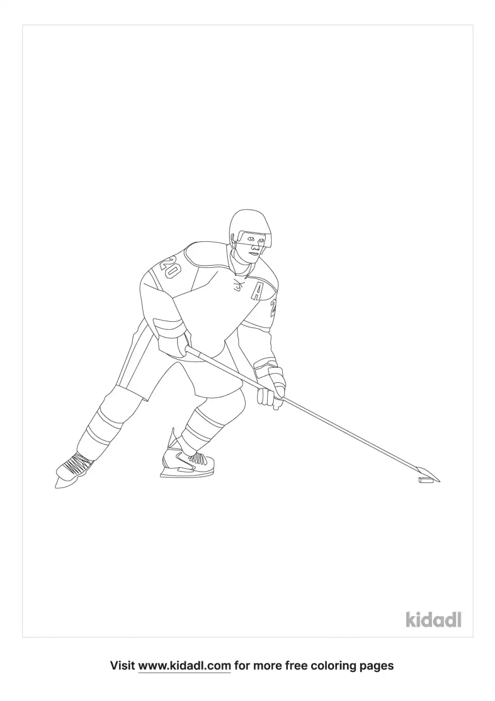 Ryan Suter Coloring Page