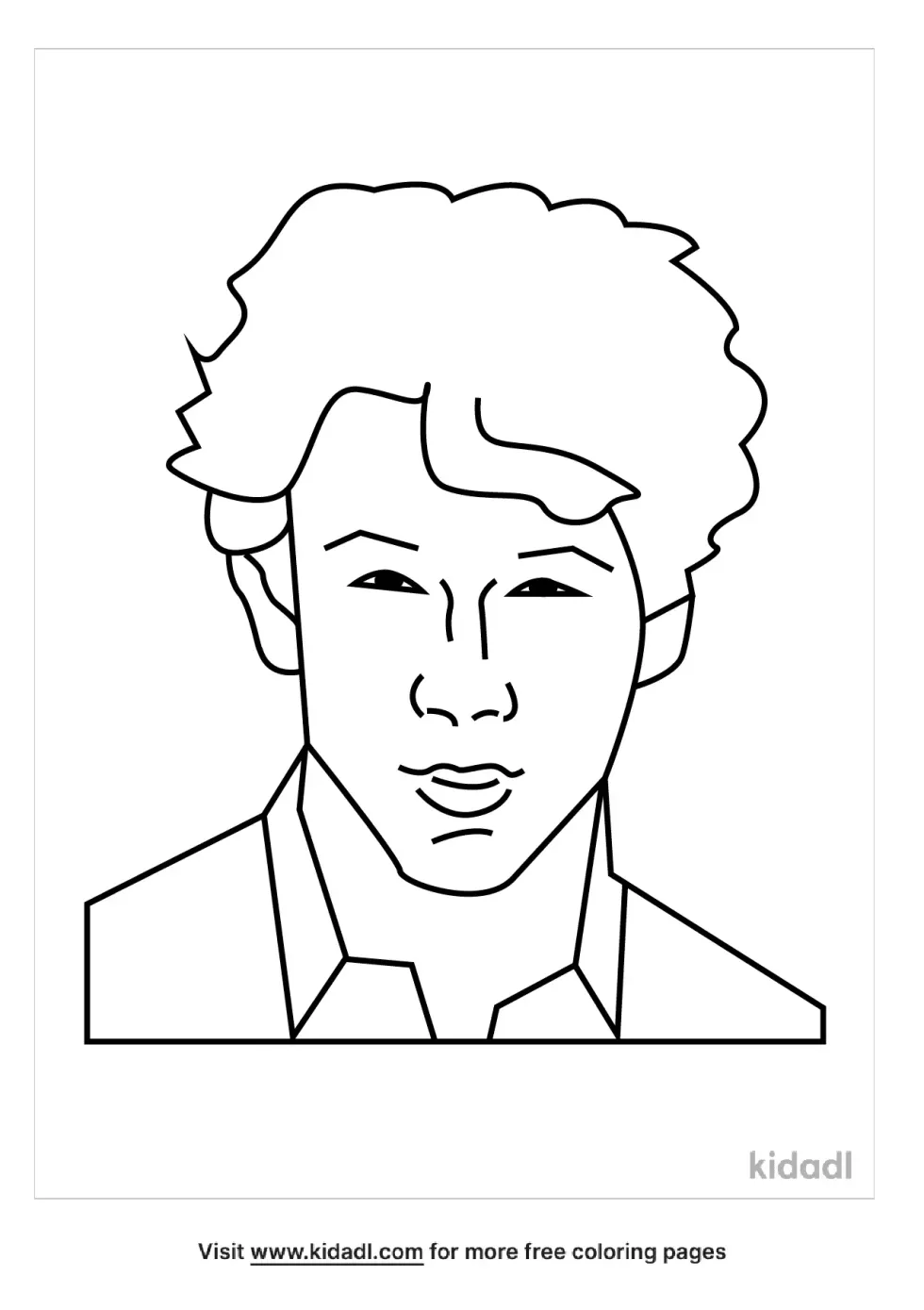Celebrity Coloring Page