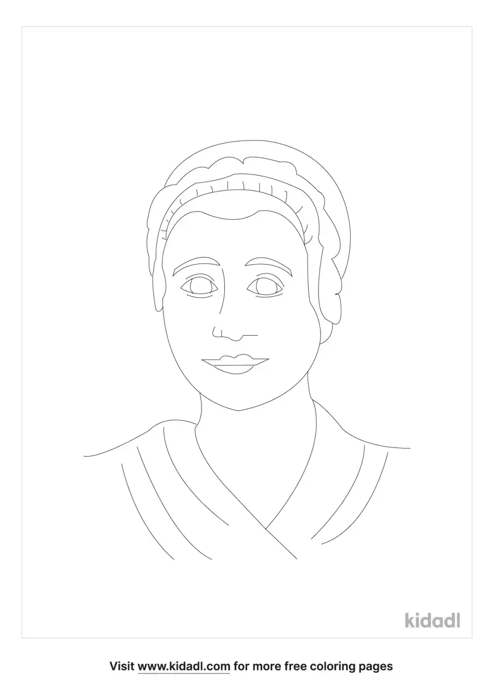 Phillis Wheatley Coloring Page