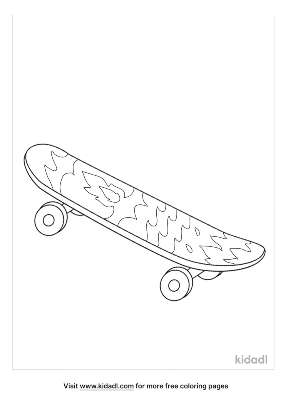 Fire Skateboard