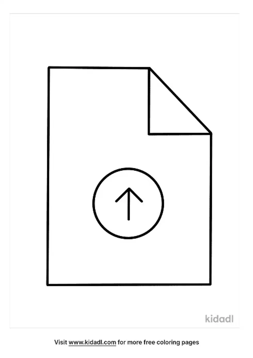 Upload Coloring Page