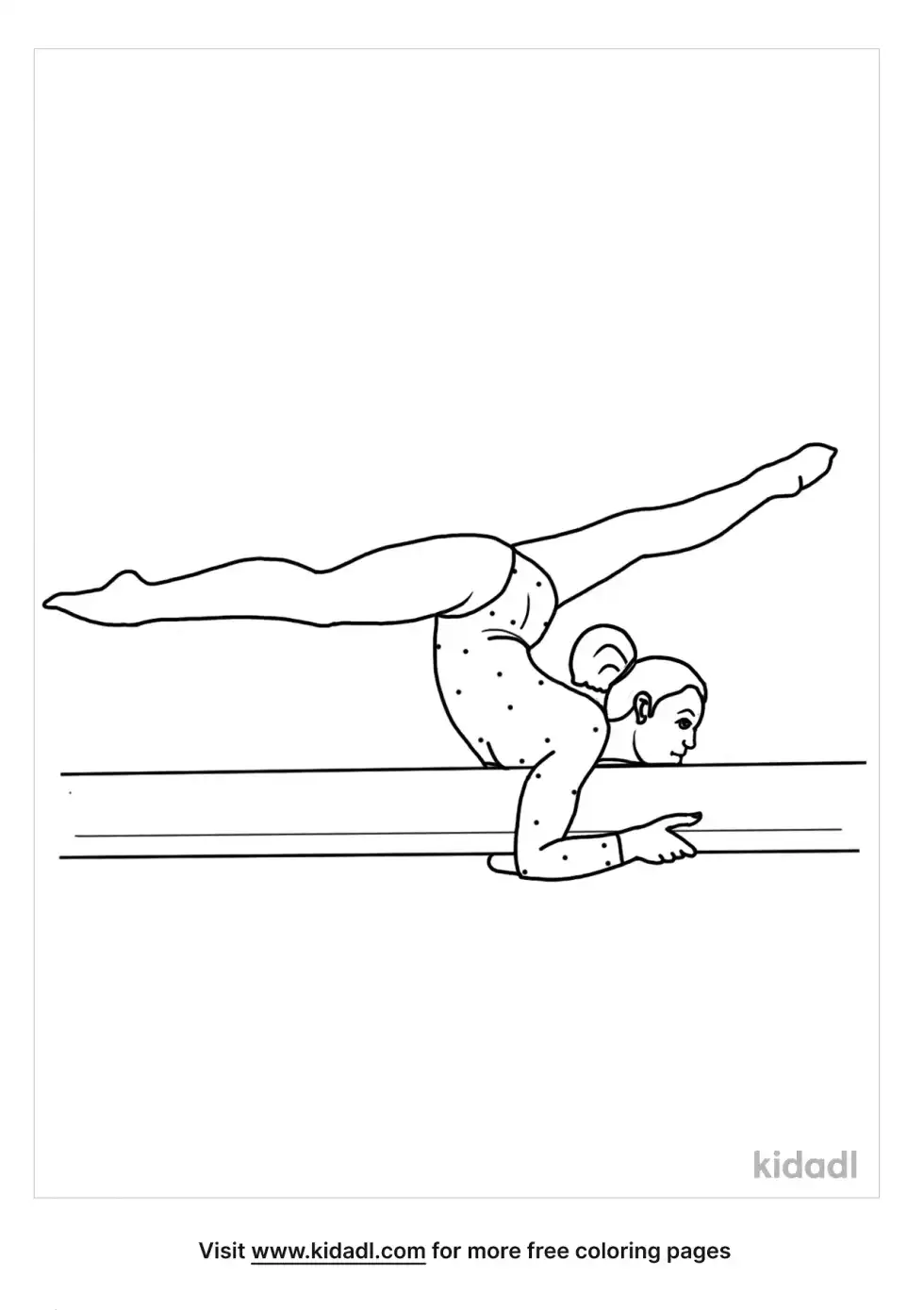 Olympic Games Coloring Page