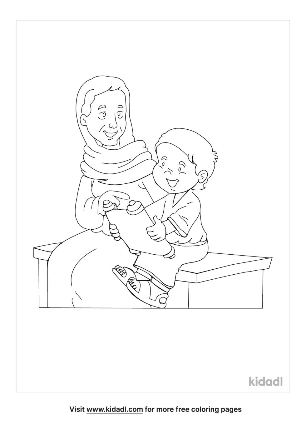 Timothy Learned From His Mother Coloring Page