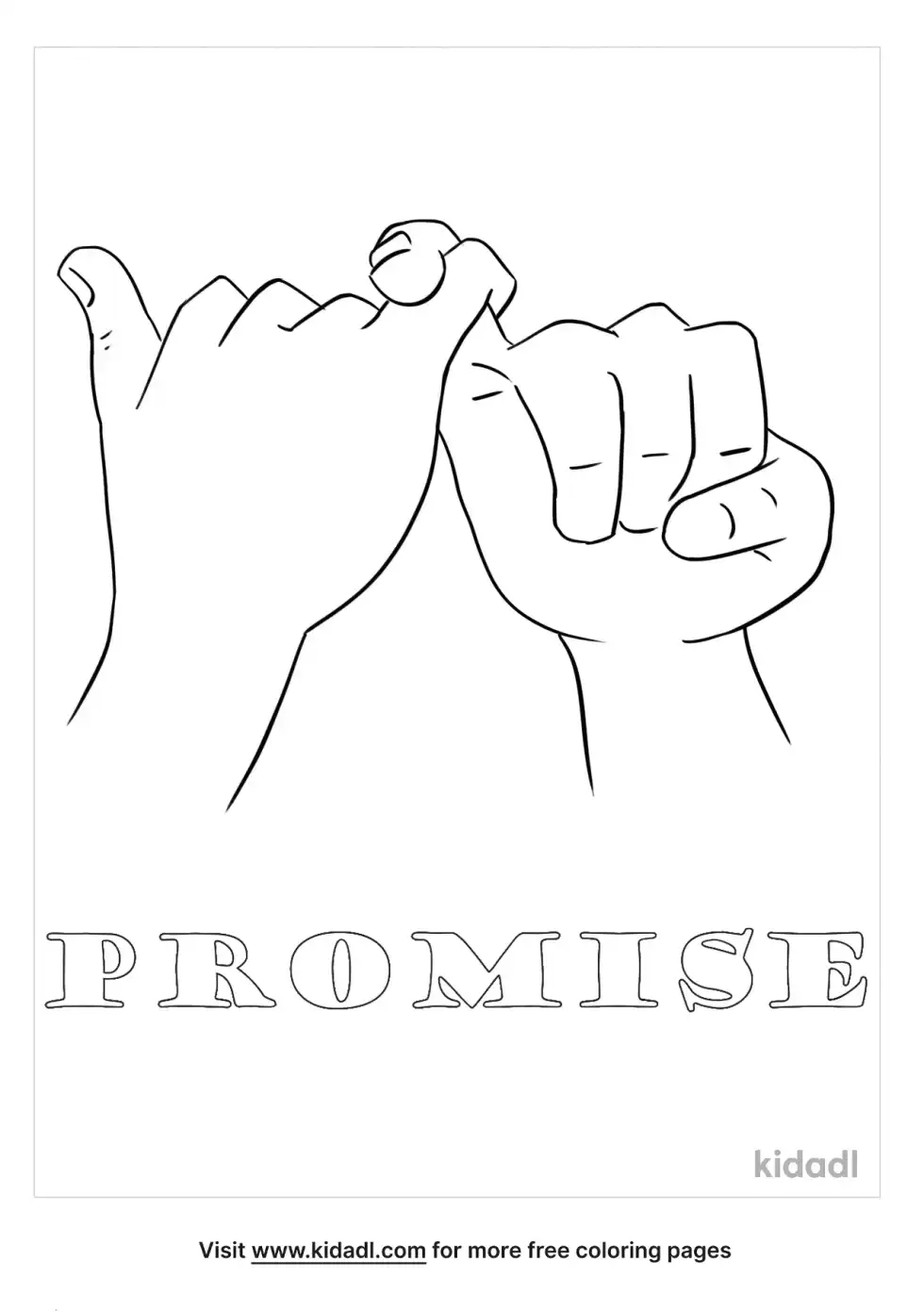 Promise Coloring Page