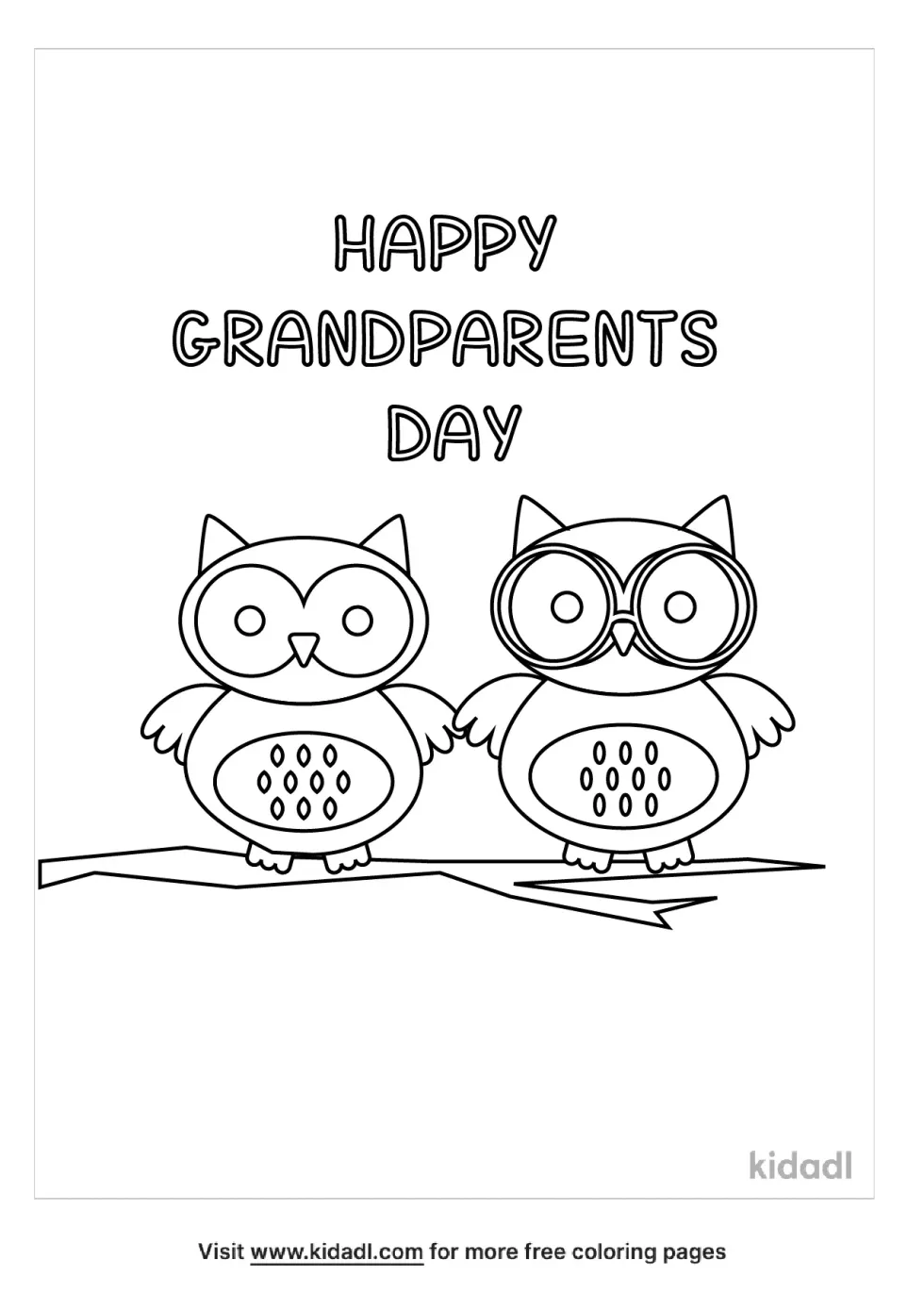 Grandparents Day Owl