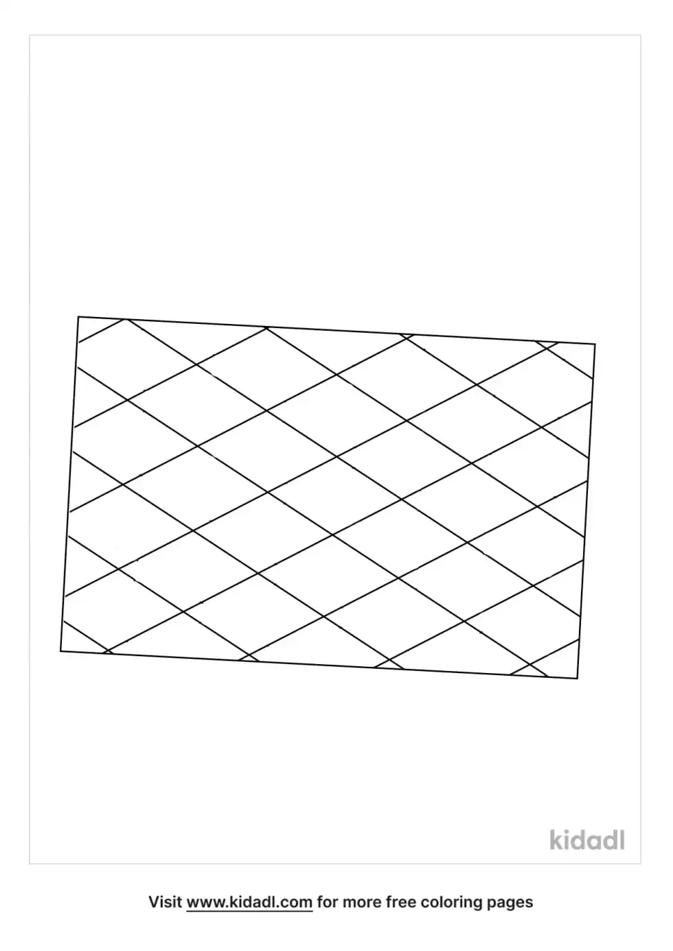 Bavaria Flag Coloring Page