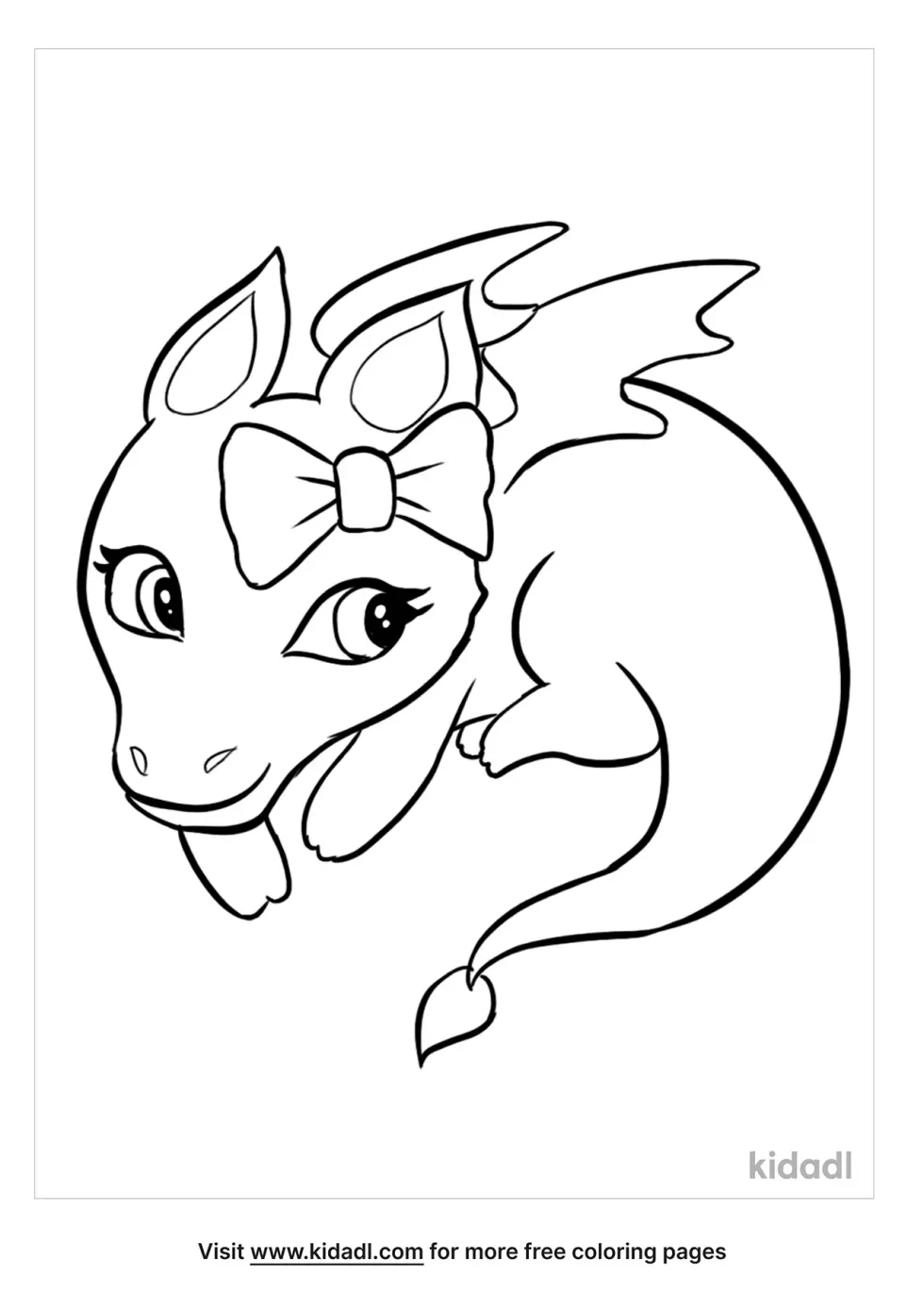 Dragon With Bow
