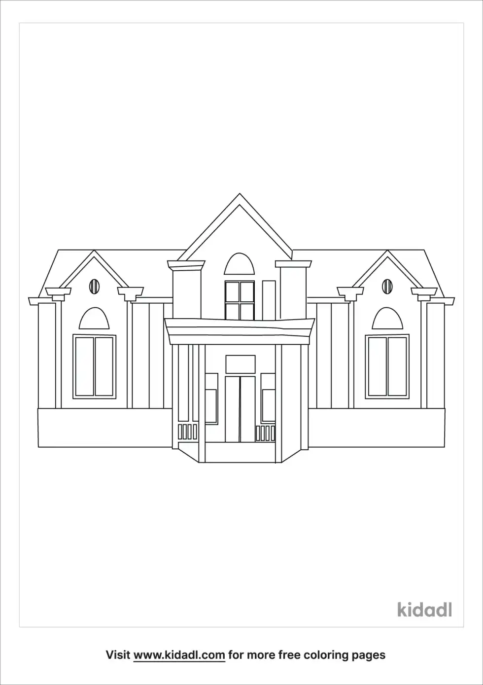 Plantation Coloring Page