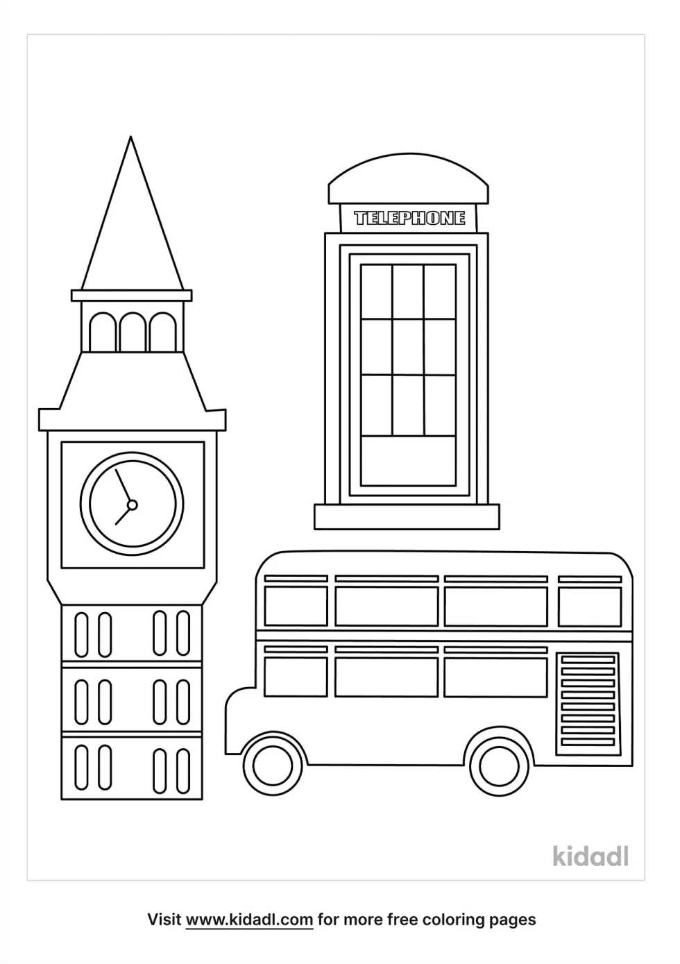 England Coloring Page