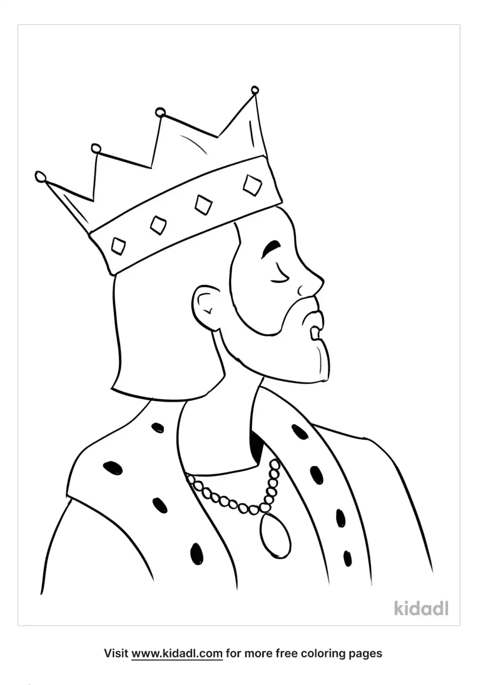 King Manasseh Coloring Page