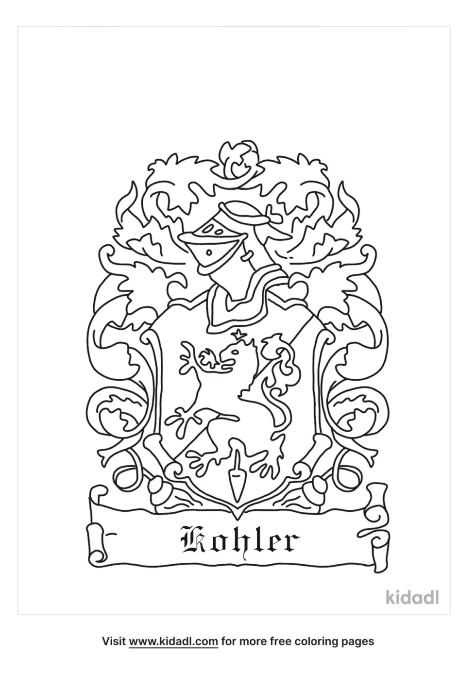 Koehler Family Crest