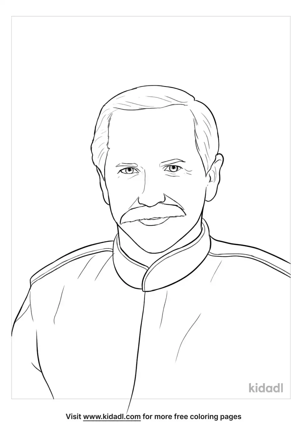 Dale Earnhardt Sr Coloring Page