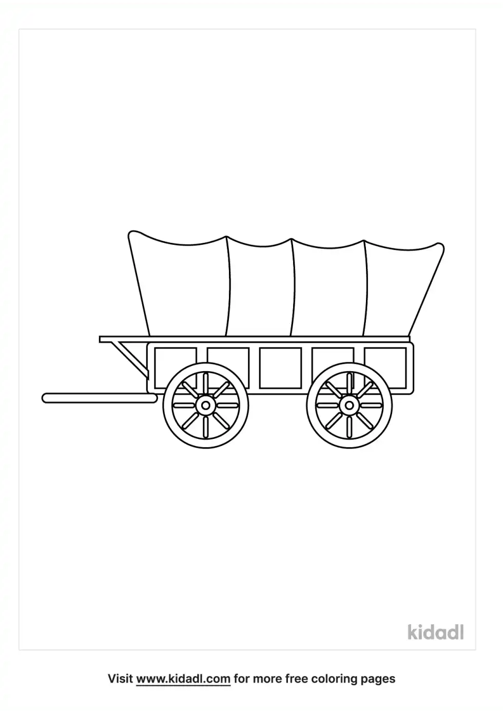 Carriage Coloring Page