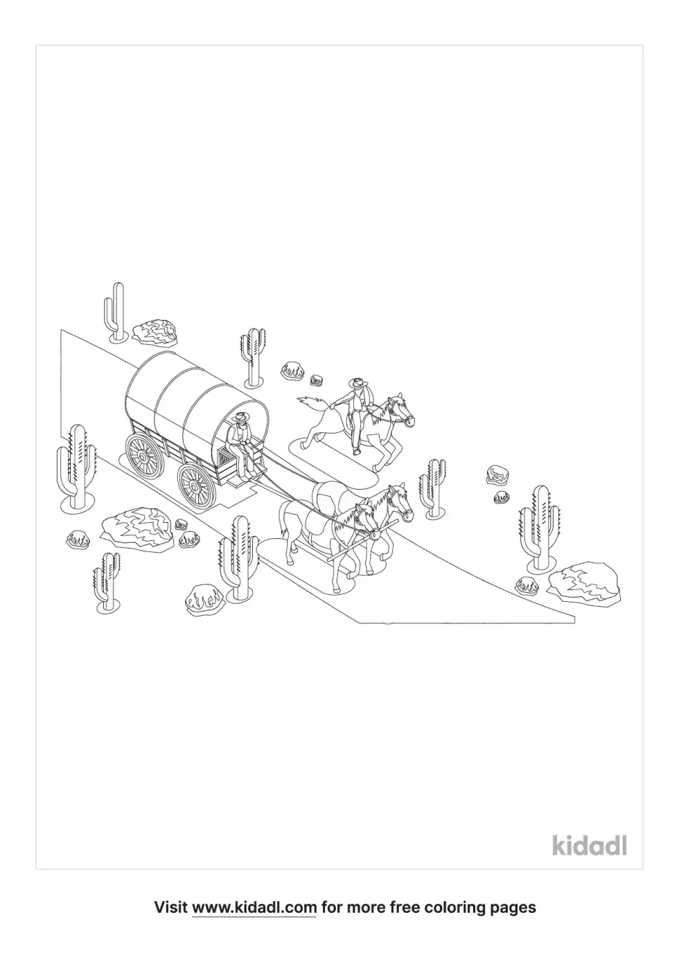 Trail Coloring Page