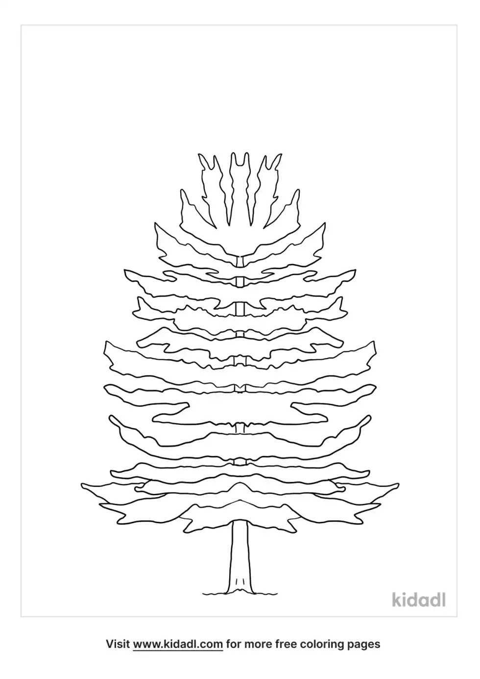 Nc State Tree Coloring Page