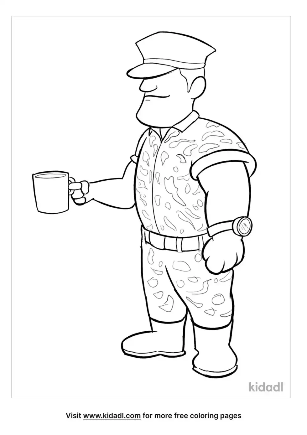 Us Marine Corps Coloring Page