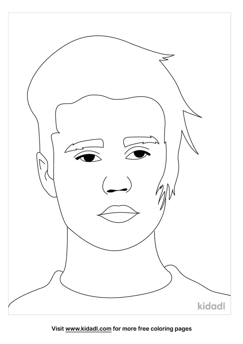 Famous Singers Coloring Page