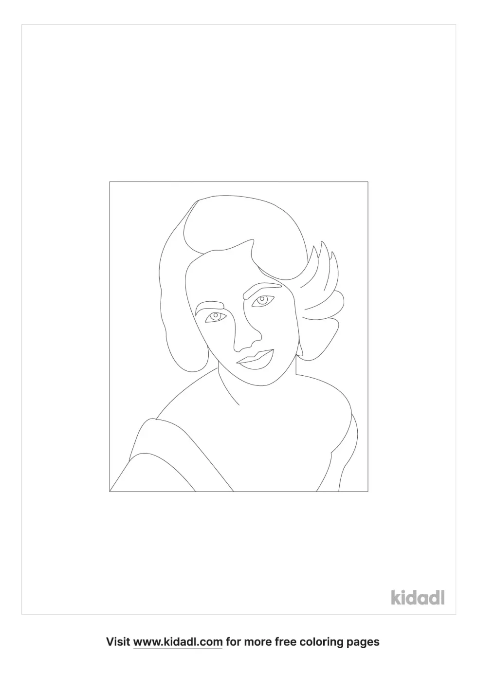 Elizabeth Taylor Coloring Page Kidadl Elizabeth Taylor Coloring Page Kidadl