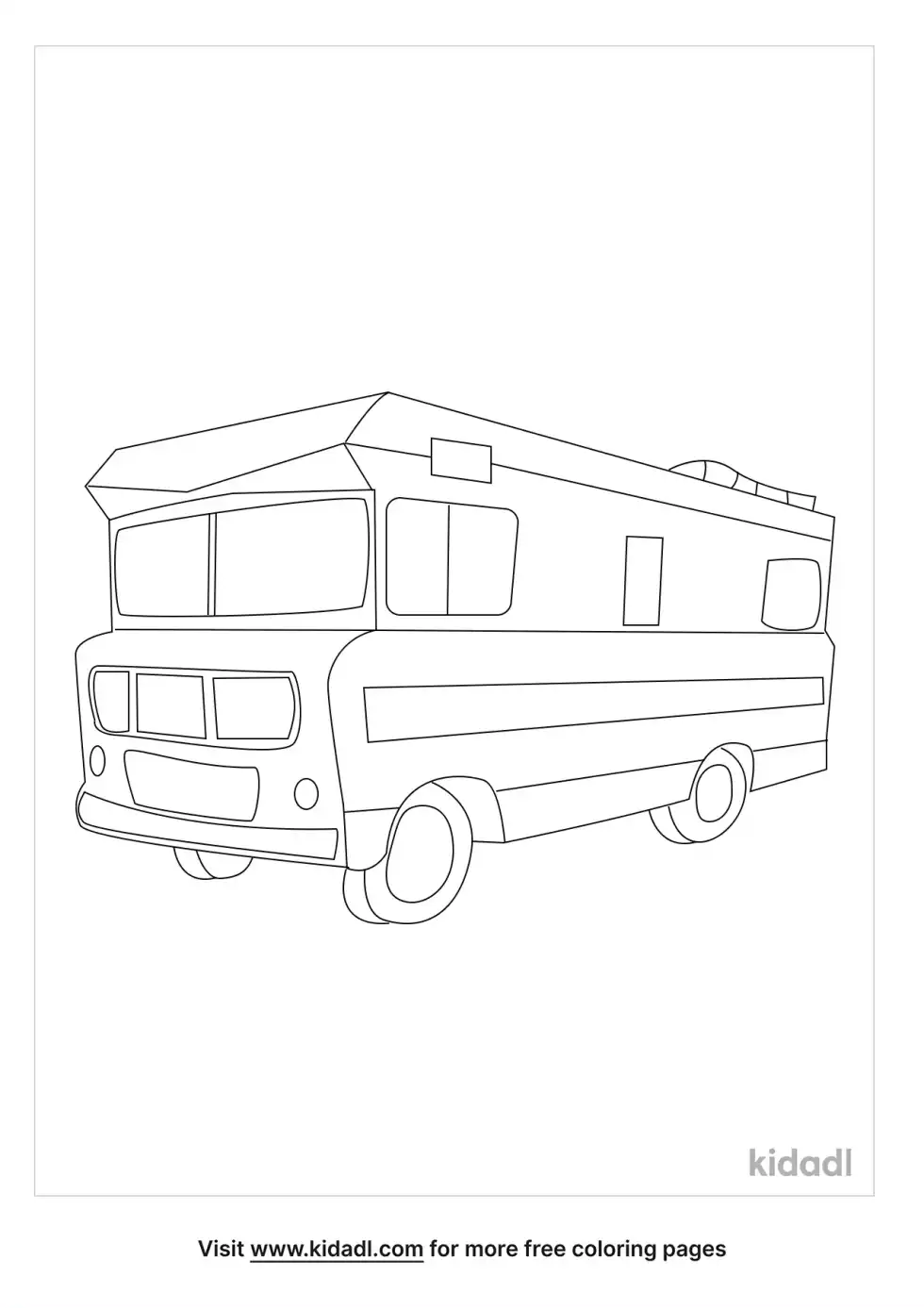 Winnebago Coloring Page