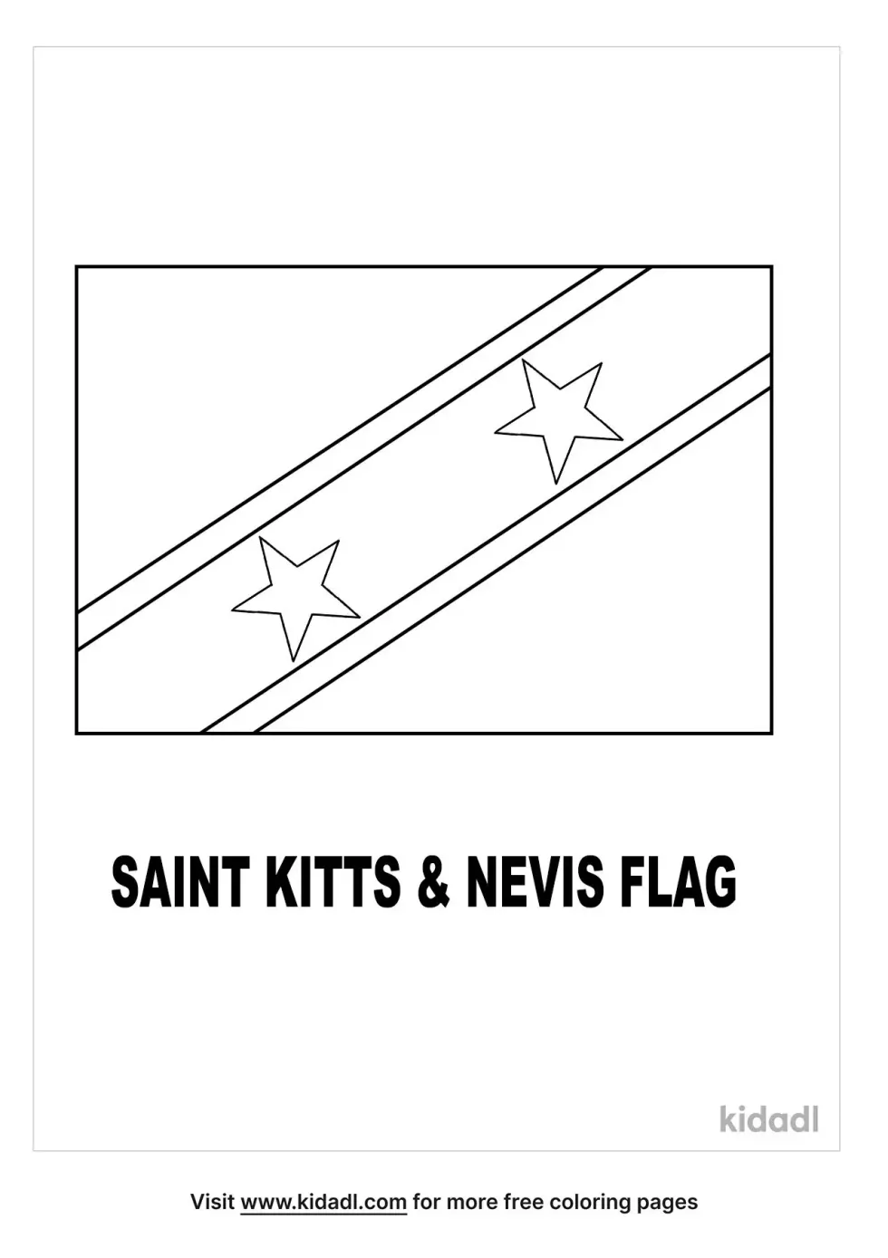 St Kitts And Nevis Flag