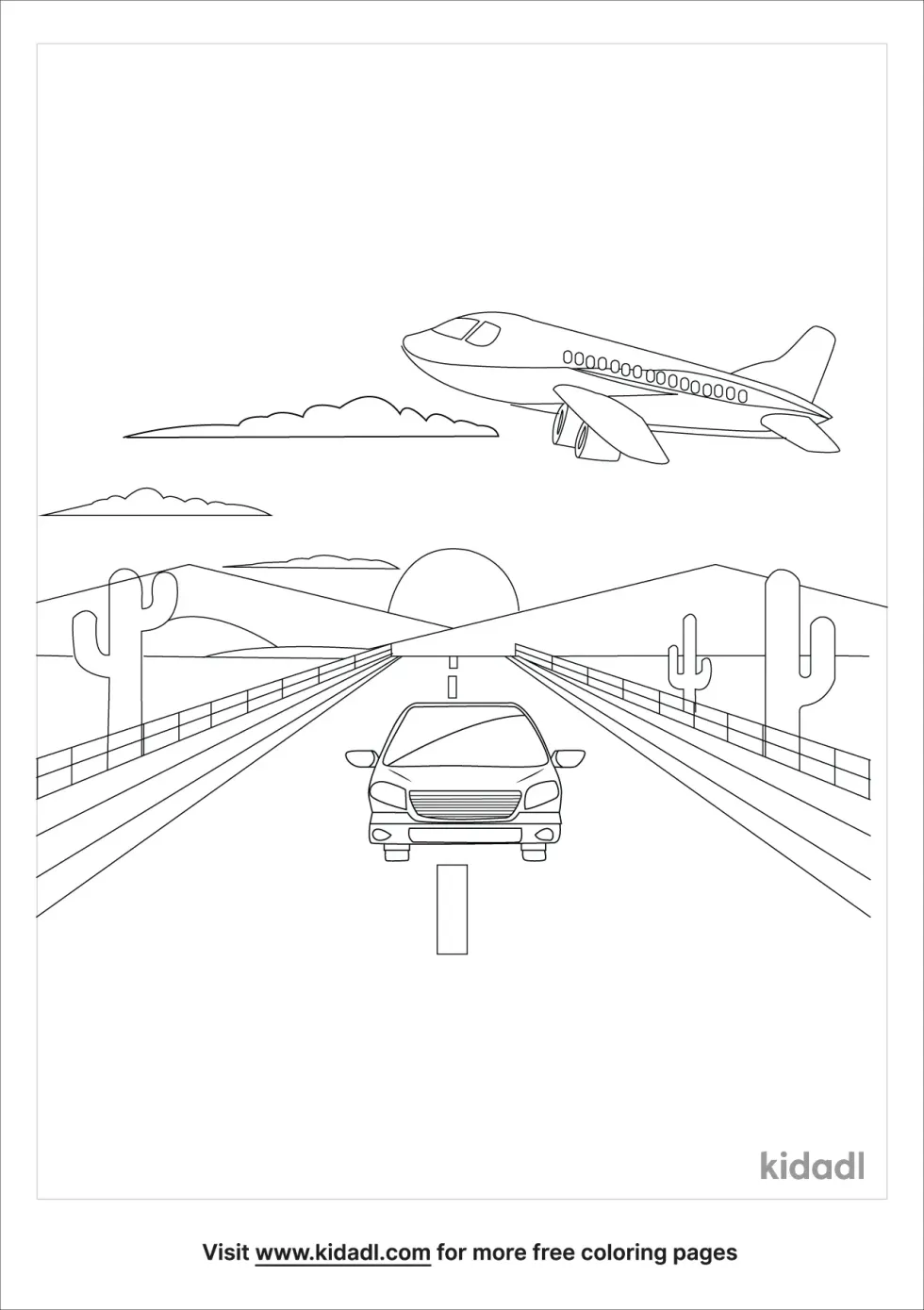 Car And Airplane