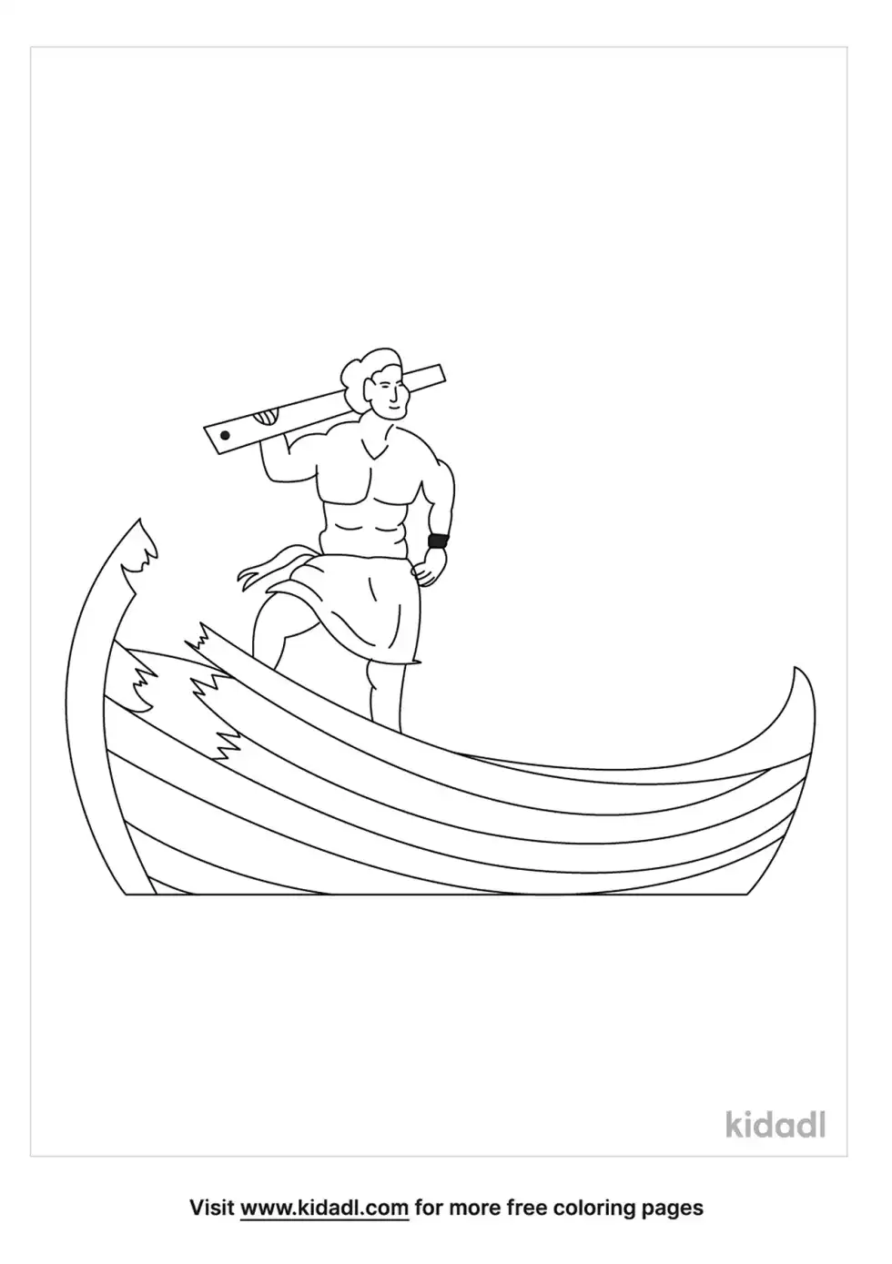 Hagoth Coloring Page