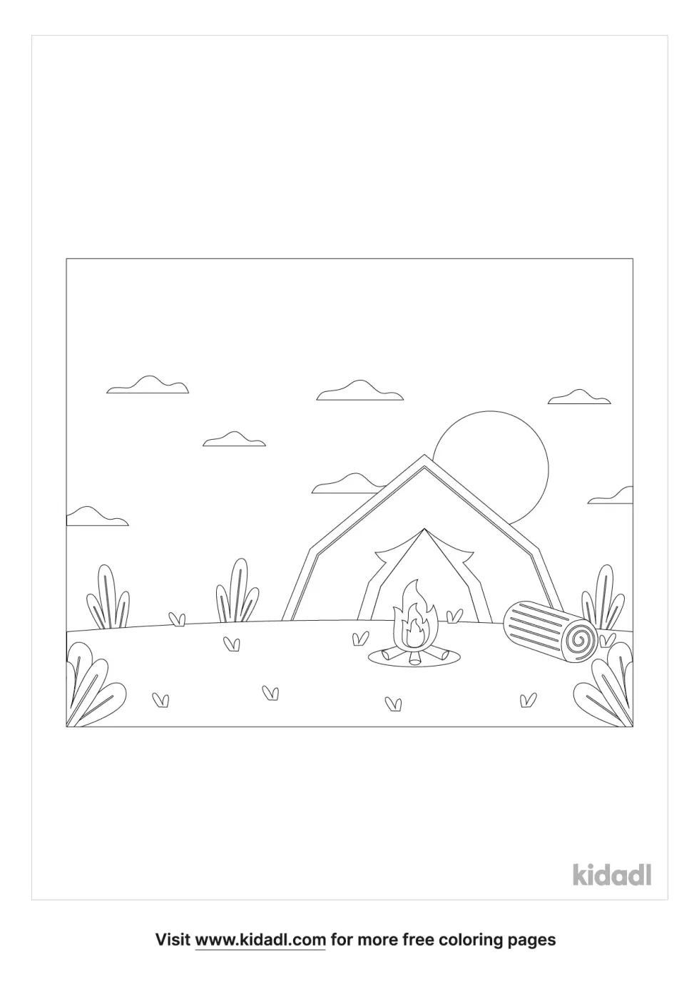 Outdoor Coloring Page