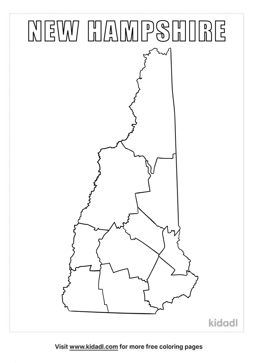 Map Of New Hampshire