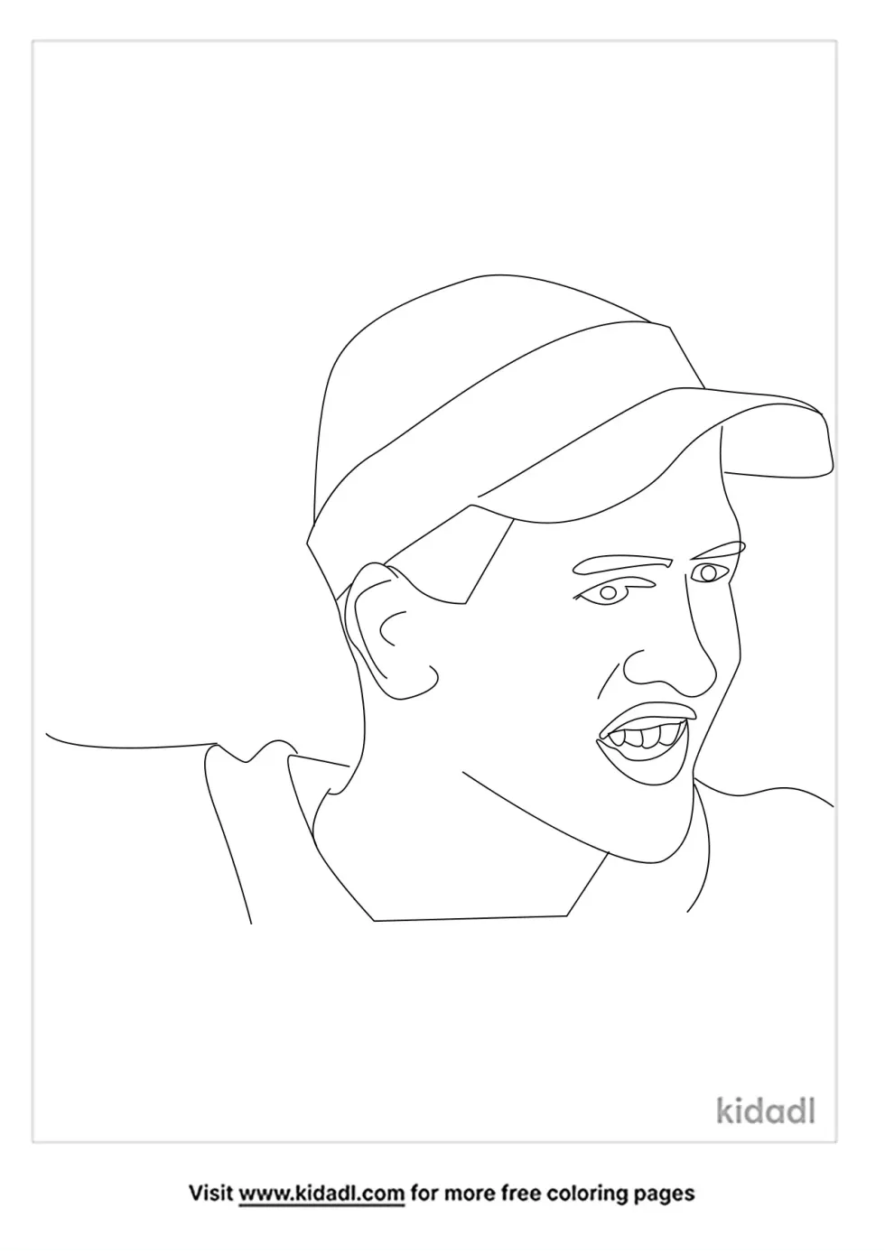 Peyton Manning Coloring Page