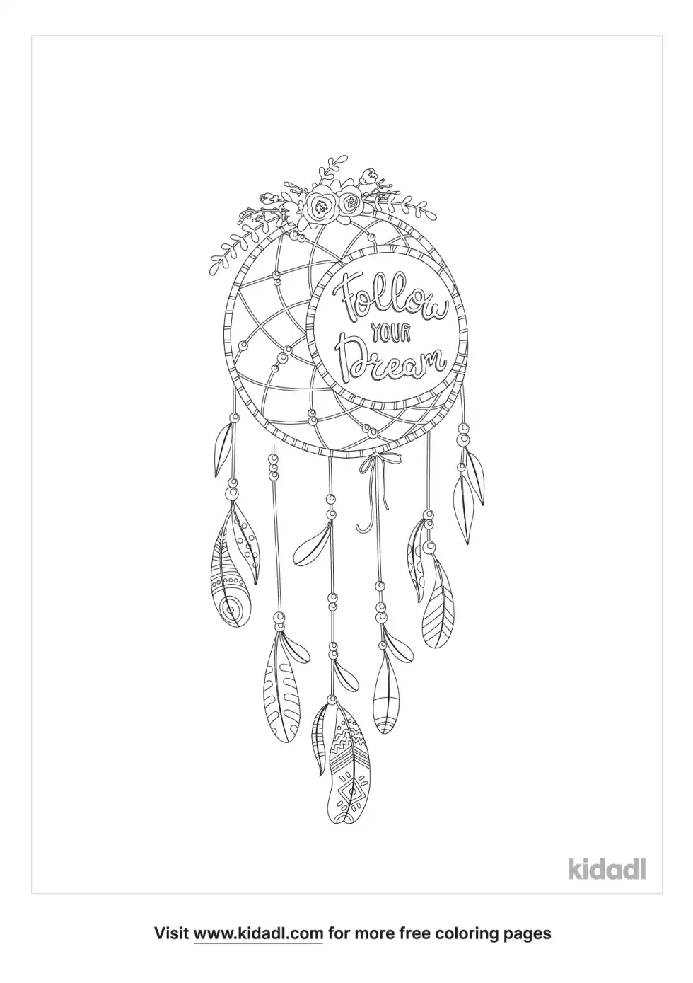 Dream Coloring Page