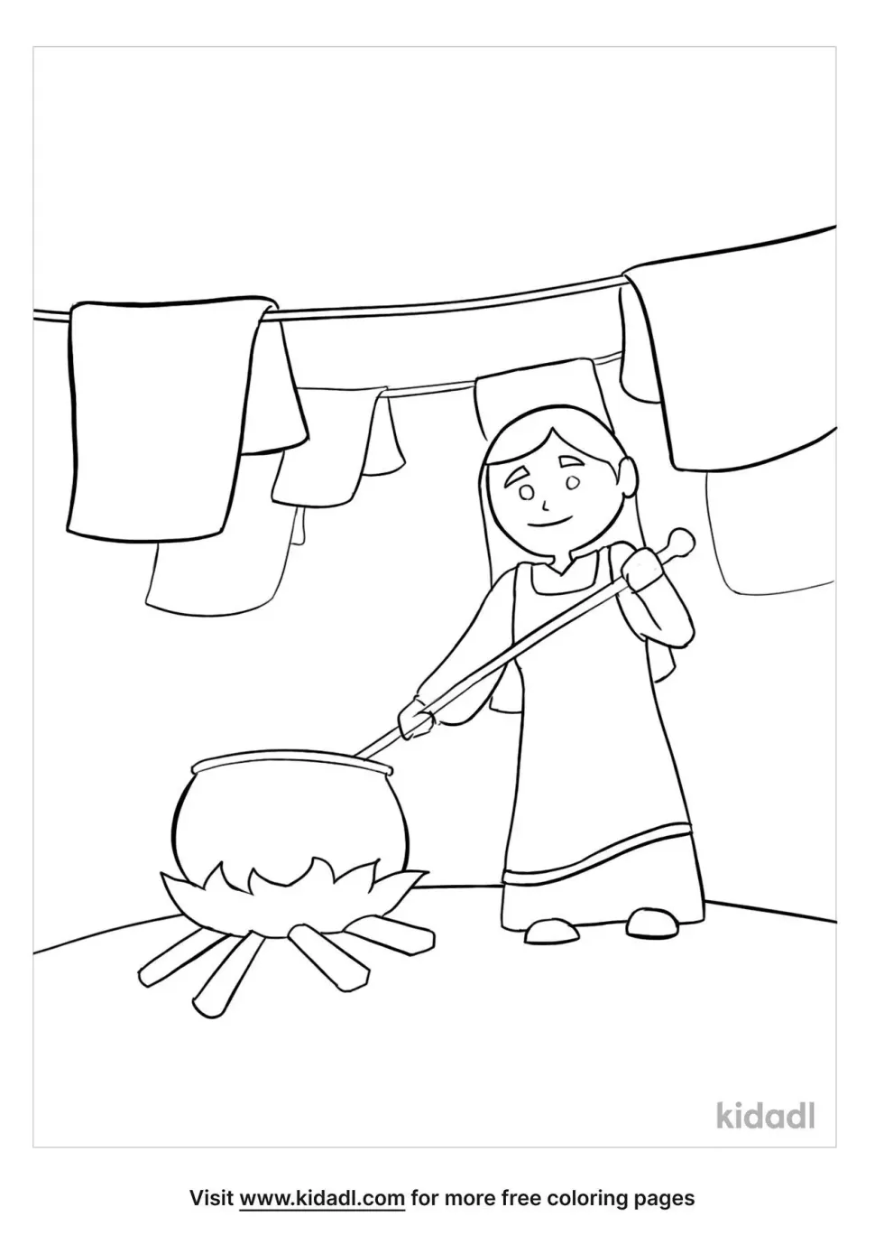 Paul And Lydia Coloring Page | Kidadl