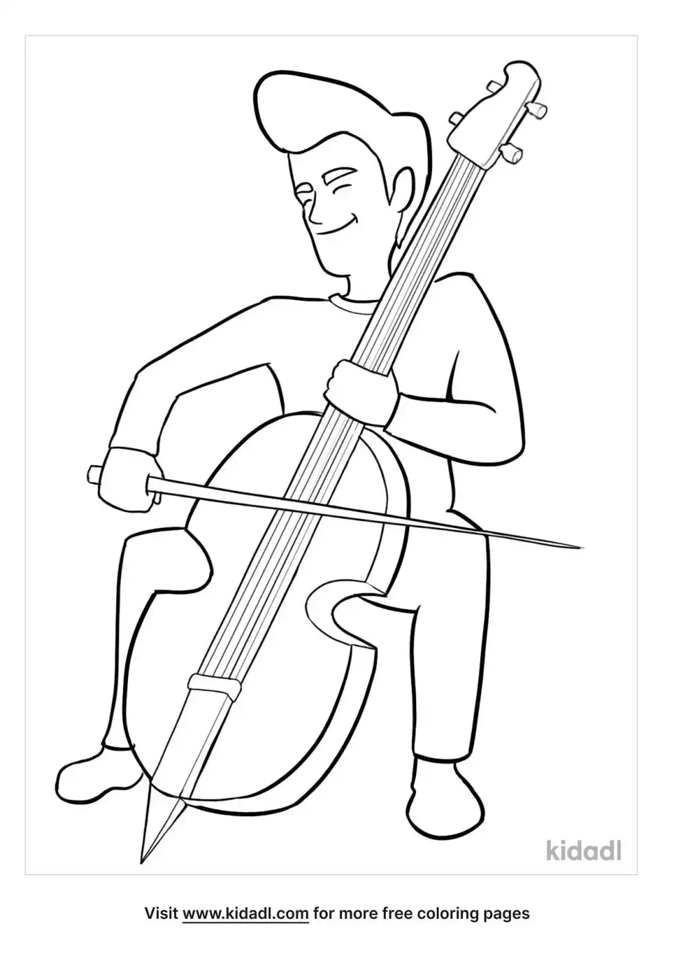 Orchestra Coloring Page