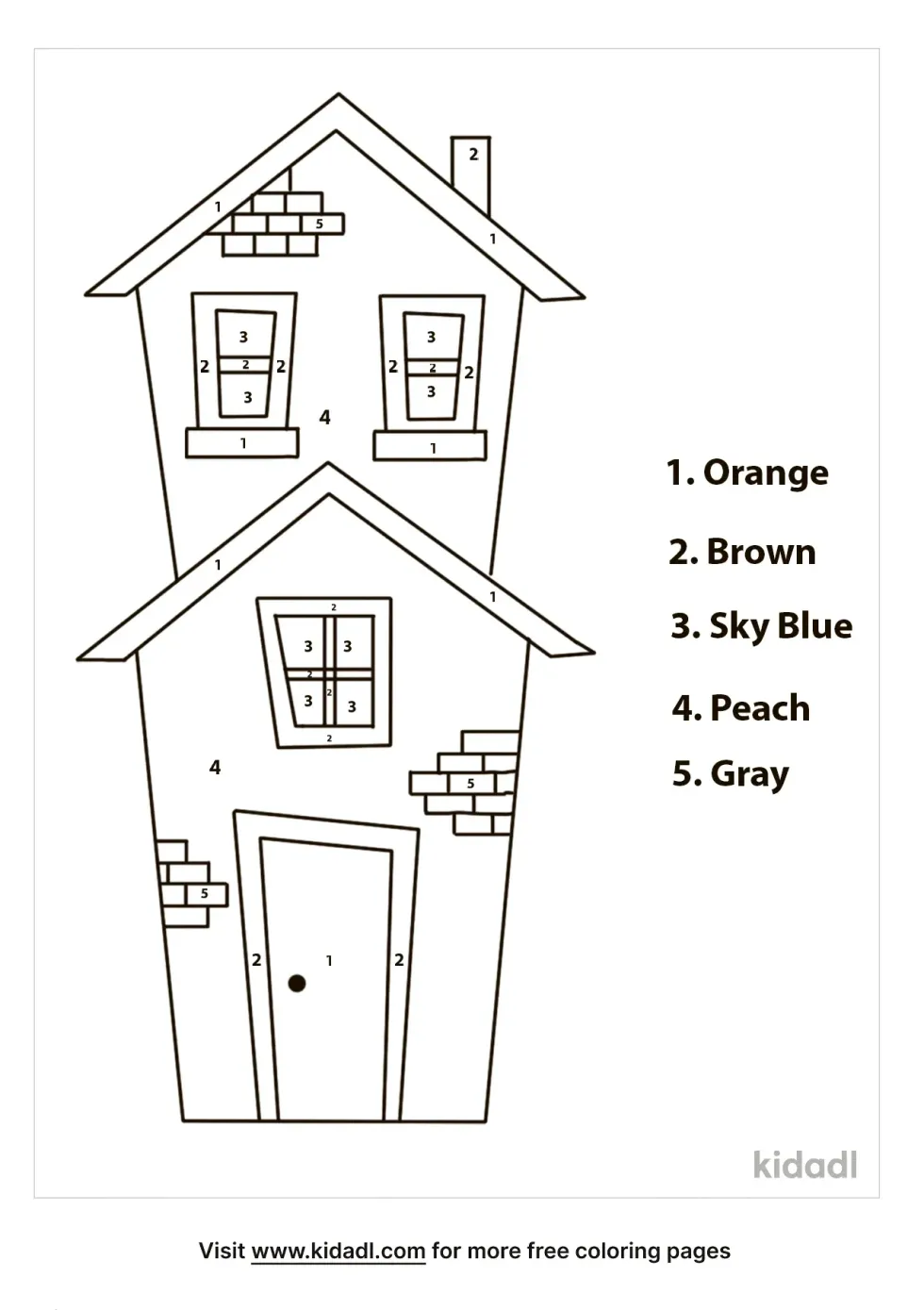 House Color By Numbers