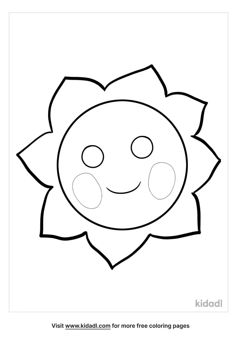 Toddlers' Coloring Page