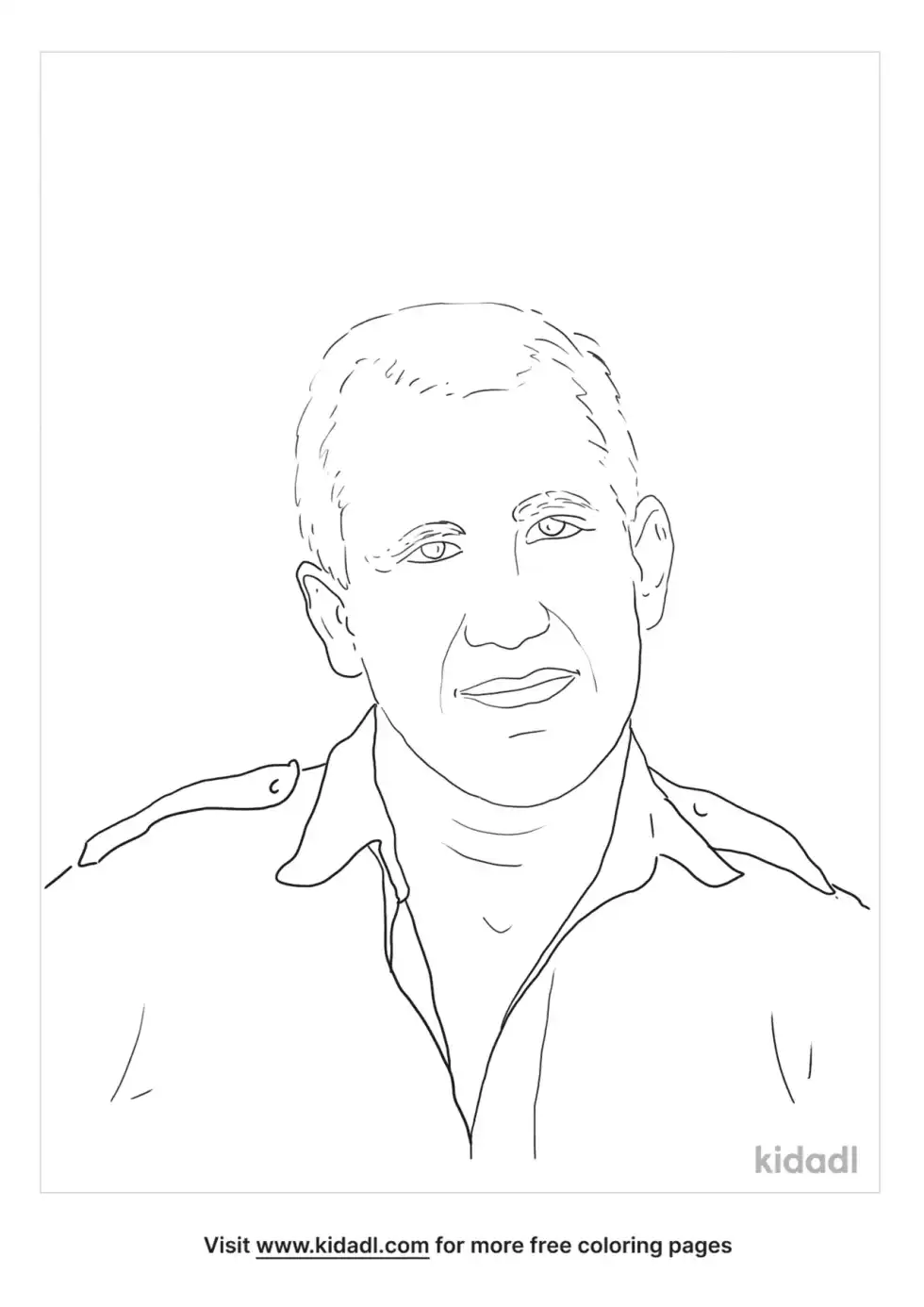 Alan Rabinowitz Coloring Page