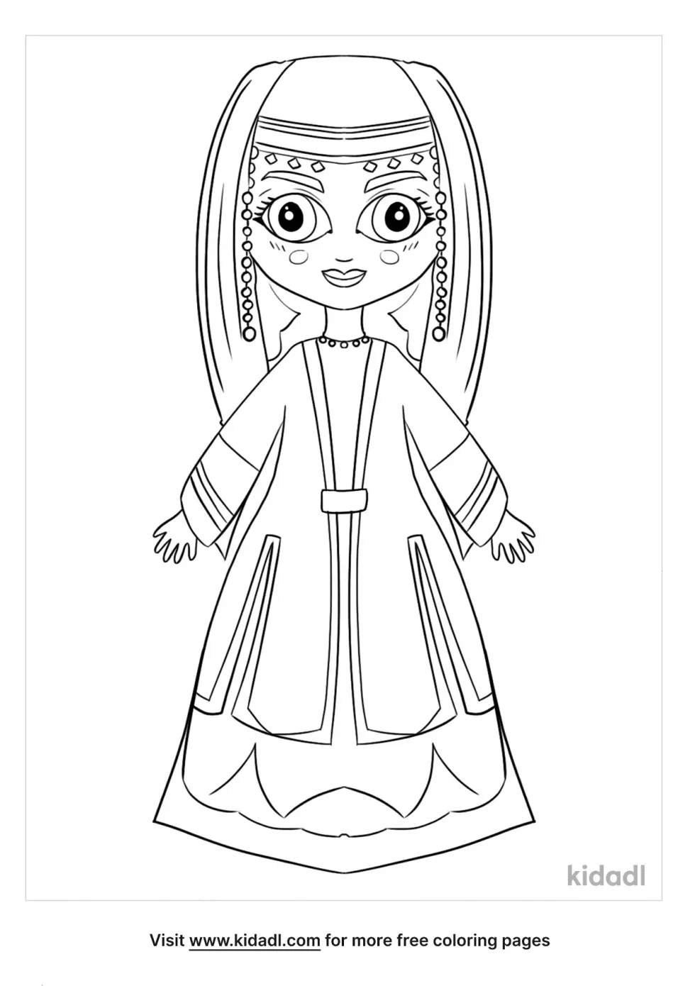 Armenian Coloring Page